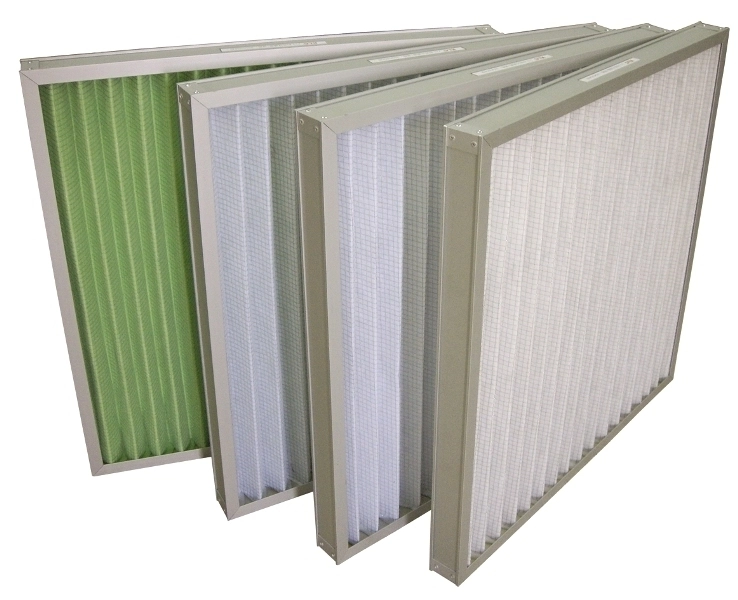 Pleated Primary Air Filter With Metal Frame 1