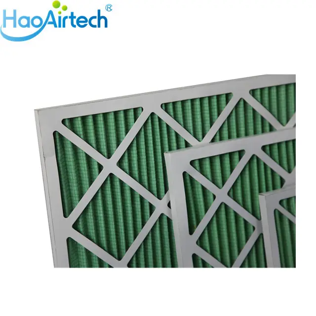 HAOAIRTECH primary pleated filter with metal frame for clean return air system 6