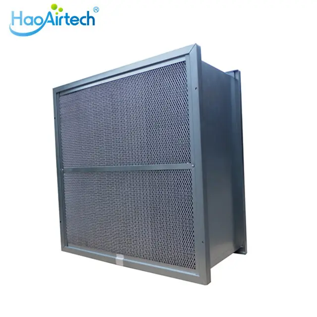 secondary hvac air filters with abs frame for schools and universities 4