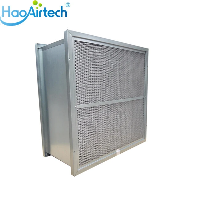 Secondary Rigid Box Air Filter With Two Side Flang 1