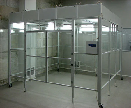 Portable Clean room vertical laminar flow booth with FFU 1