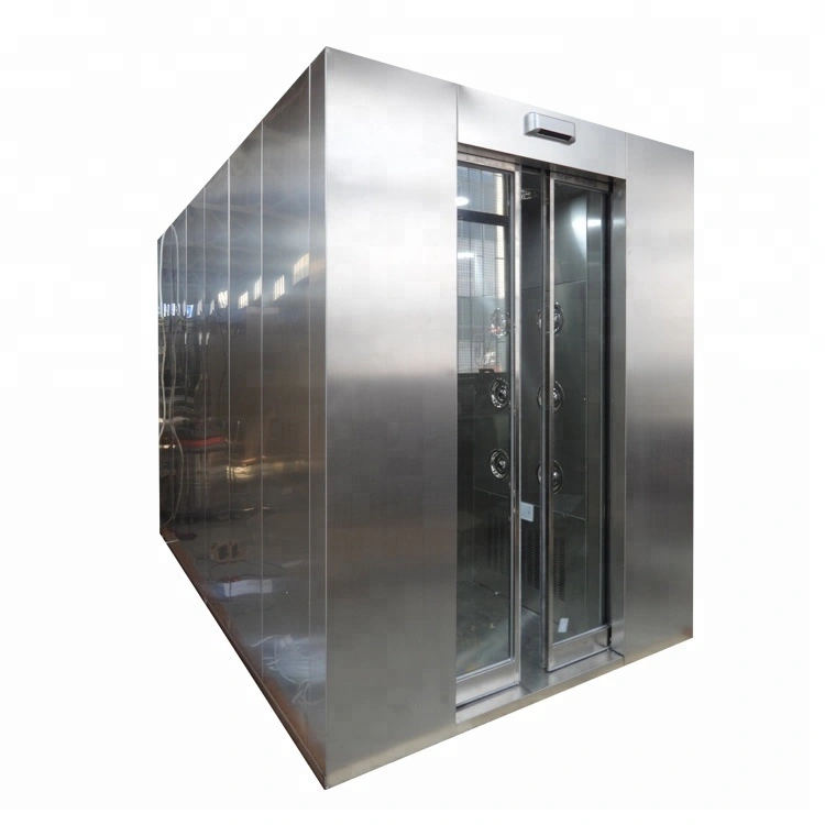 Cleanroom Cargo Air Shower With Automatic Shutter Door 1