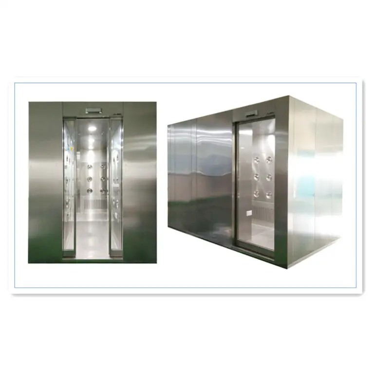 HAOAIRTECH goods air shower design with top side air flow for pallet cargo 3