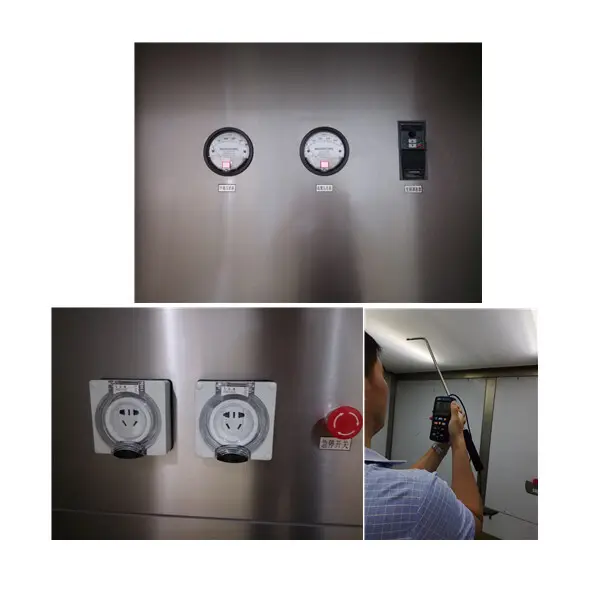HAOAIRTECH plc controlled powder dispensing booth gmp modular design for dust pollution control 2
