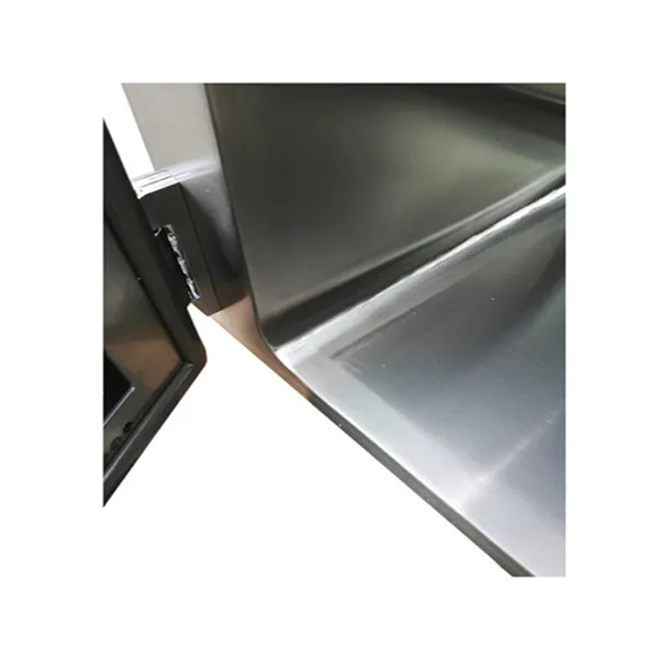 stainless steel cleanroom pass box embedded lamps for electronics factory 3