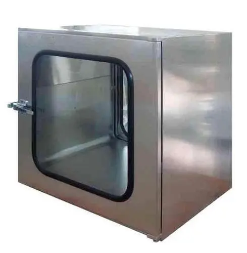 SS304/ Coldrolled Steel with Baked Painting Cleanroom Pass Boxes 1