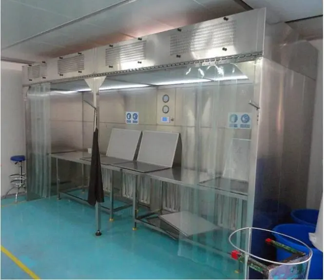 weighting dispensing booth with lcd touchable screen display for biological pharmacy 2