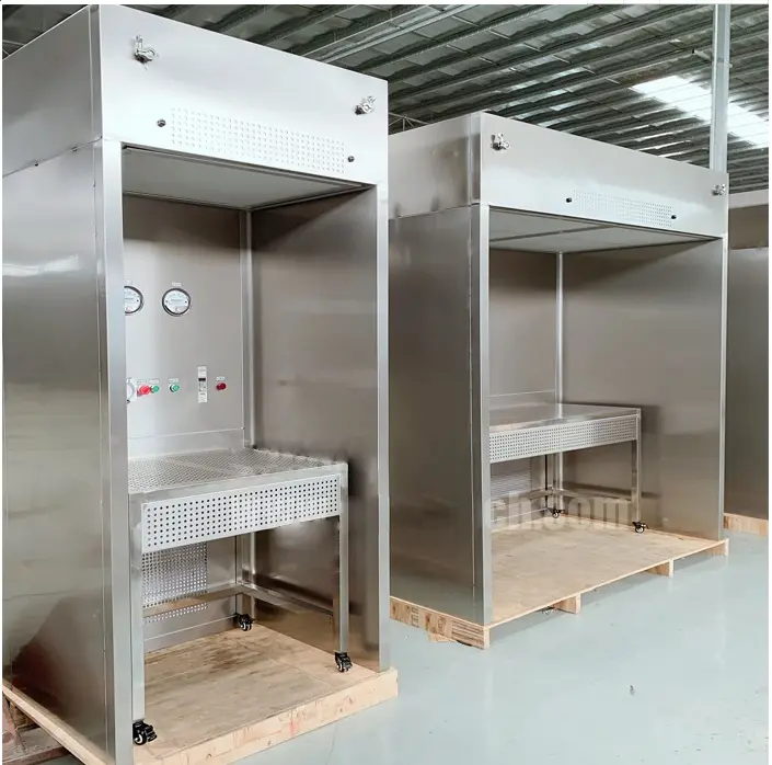 HAOAIRTECH sampling booth with lcd touchable screen display for dust pollution control 2