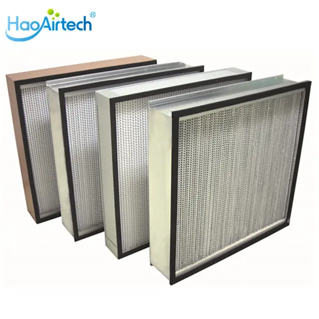 HAOAIRTECH ulpa air filter with one side gasket for air cleaner 3