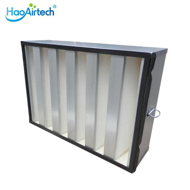 h12 hepa filter with dop port for air cleaner HAOAIRTECH 4