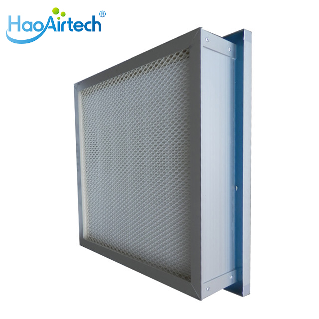 HAOAIRTECH disposable air filter hepa with al clapboard for air cleaner 2