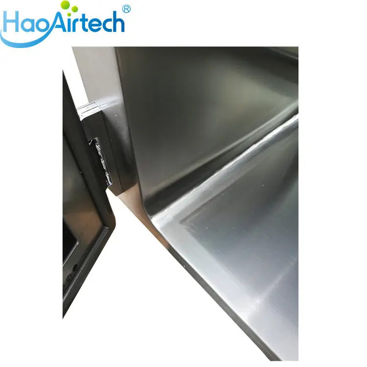 HAOAIRTECH negative pressure pass box with conveyor line for cargo1 3
