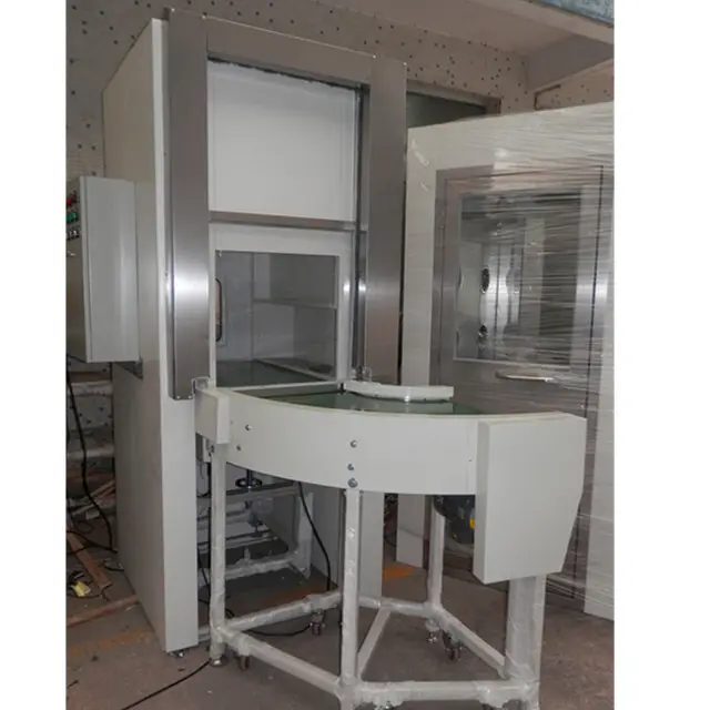 HAOAIRTECH plc control pass box with conveyor line for clean room purification workshop 1