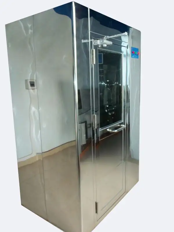 HAOAIRTECH plc control system air shower with automatic swing door for pallet cargo 3