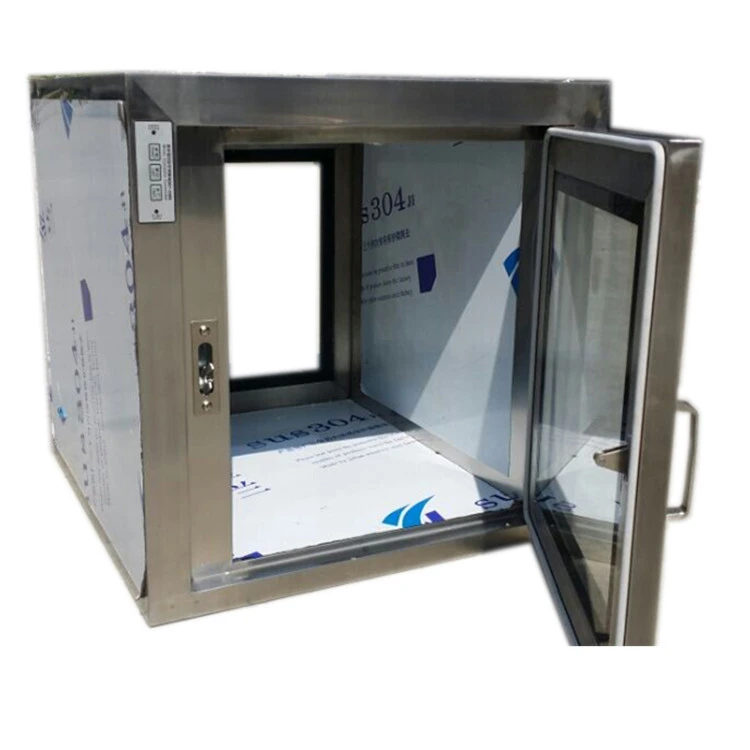 Cleanroom transfer window pass box 1