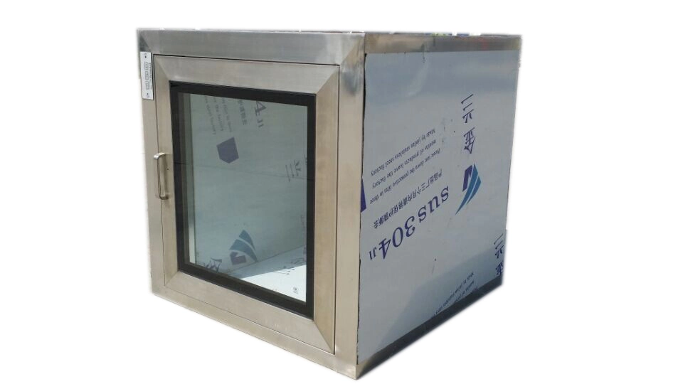 Custom static pass box for cleanroom 1