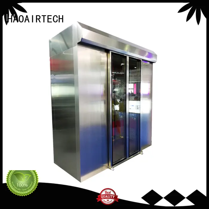 flow automatic efficiency OEM air shower HAOAIRTECH 1