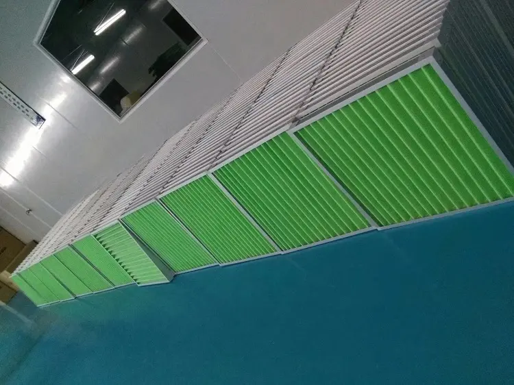 Quality HAOAIRTECH Brand frame Pleated Air Filter 6