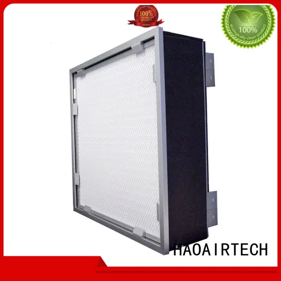 big flanger hepa filter manufacturers disposable HAOAIRTECH Brand company 1