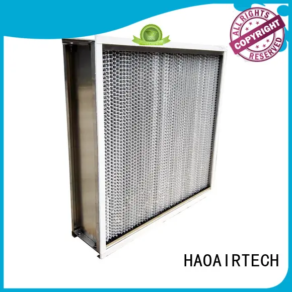Custom temperature alu high temperature filter HAOAIRTECH frame 1