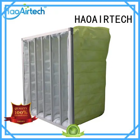 fibre pocket air bag filter HAOAIRTECH 1