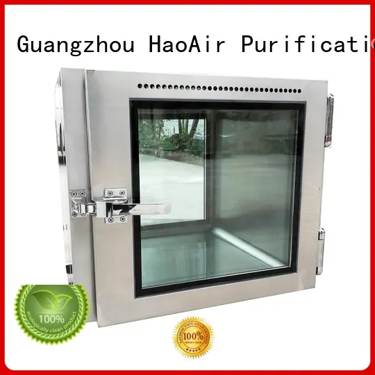 steel cleanroom pass box manufacturers system HAOAIRTECH Brand company 1
