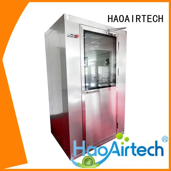 efficiency auto air shower fastrolling plc HAOAIRTECH company 1
