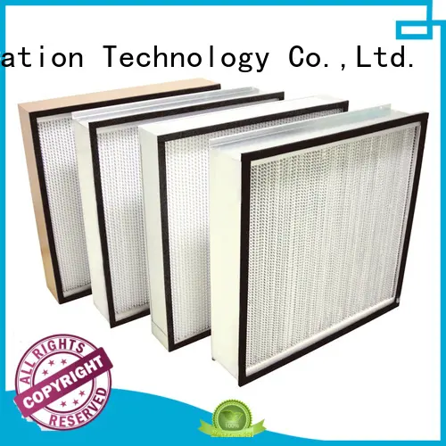 HAOAIRTECH Brand clapboard hepa filter manufacturers side factory 1