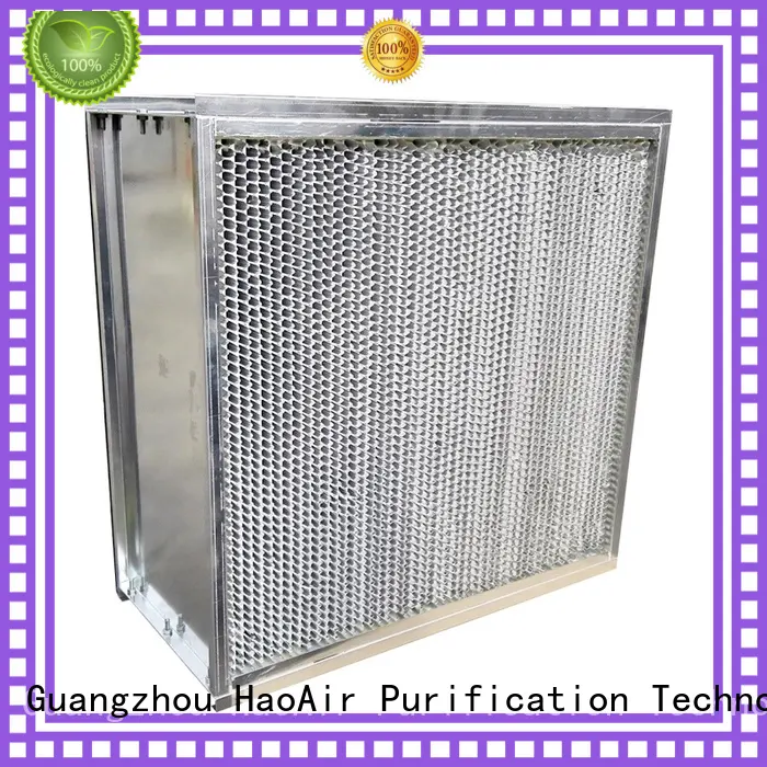 HAOAIRTECH Brand seal hepa filter manufacturers filter factory 1