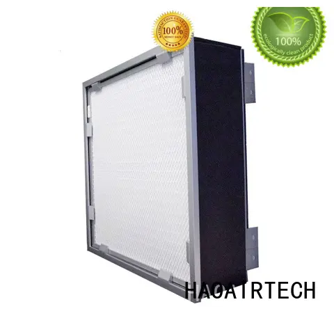 seal best hepa air filter minipleats HAOAIRTECH company 1