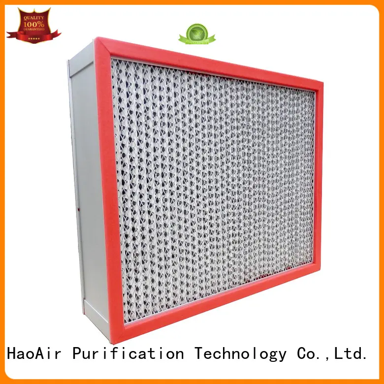 Custom 350℃ temperature high temperature filter HAOAIRTECH frame 1
