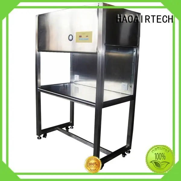 benches horizontal clean HAOAIRTECH Brand laminar flow hood supplier 1