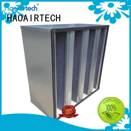 HAOAIRTECH Brand pleats chemical filter carbon factory 1