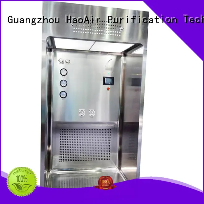 HAOAIRTECH down flow containment weighing booth superior quality for pharmacon 1