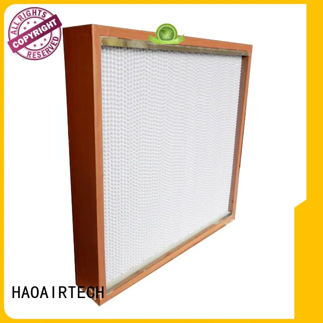 hot sale hepa filter h14 high quality for electronic industry HAOAIRTECH 1