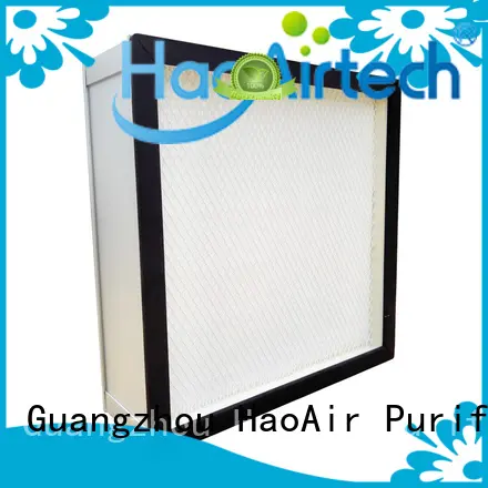 HAOAIRTECH new ulpa air filter with big air volume for dust colletor hospital 1