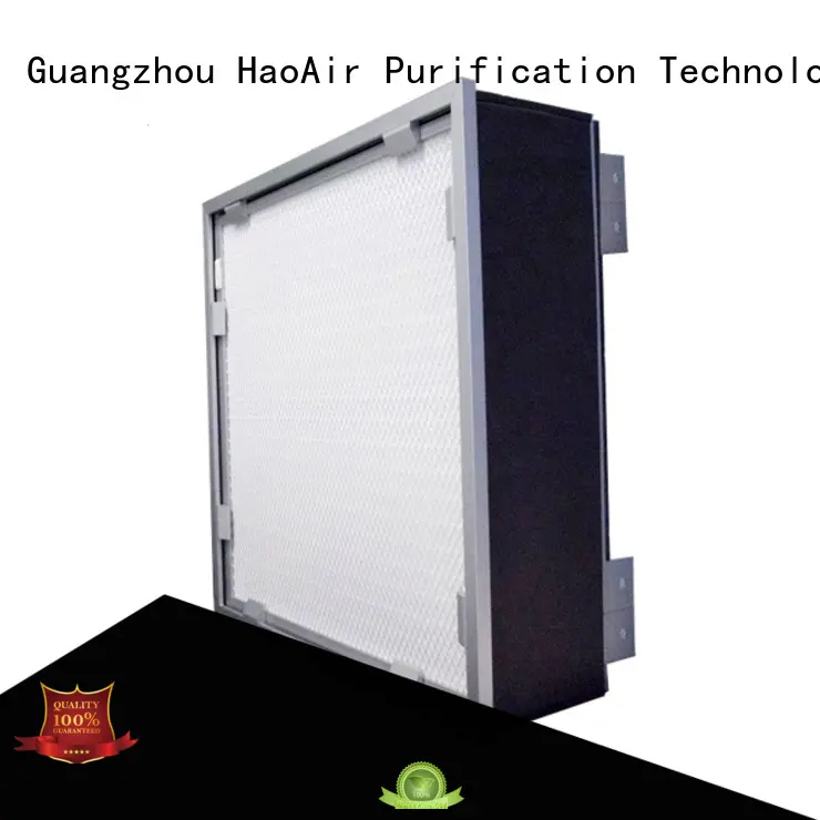0.3micron hepa filter professional for dust colletor hospital HAOAIRTECH 1