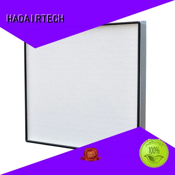 carbon air filter high quality for dust colletor hospital HAOAIRTECH 1