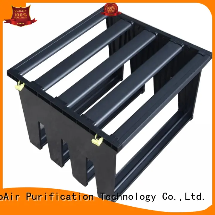 efficient Air filter frame manufacturer for secondary v bank air filter 1