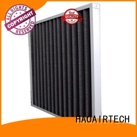 honeycomb v bank filter with granular carbon online HAOAIRTECH 1