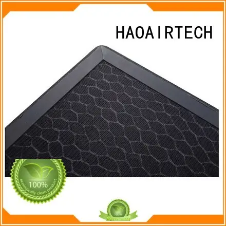 HAOAIRTECH hot sale custom HEPA air filters with al clapboard for electronic industry 1