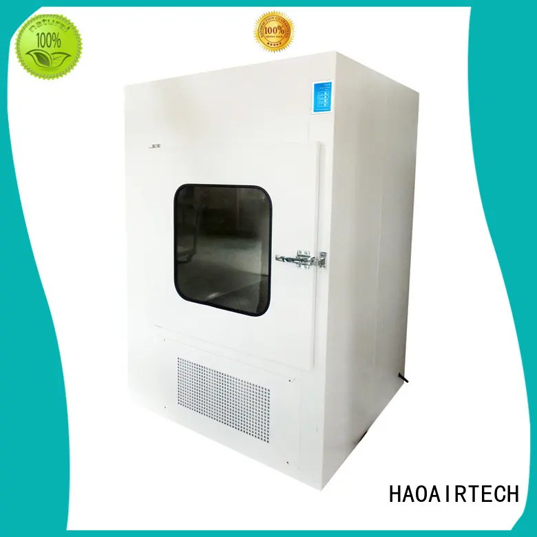 coldrolled steel dynamic pass box validation with conveyor line for hvac system HAOAIRTECH 1