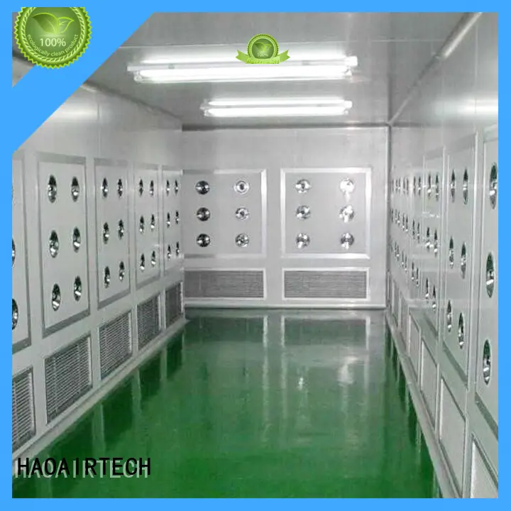 high end air shower clean room best for oil refinery HAOAIRTECH 1