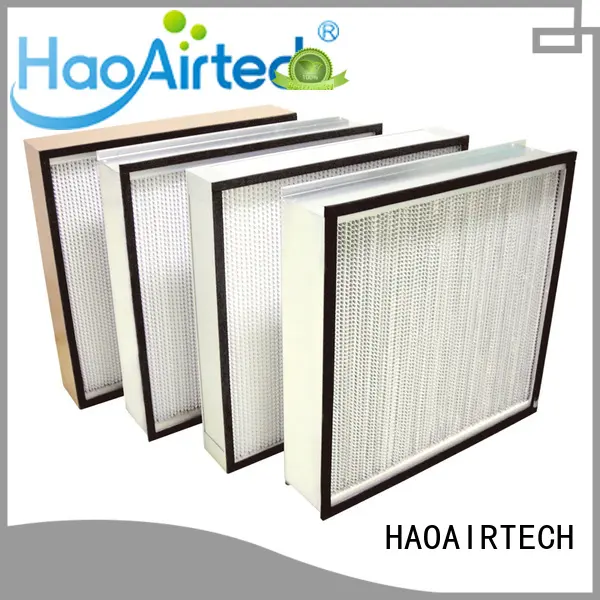 air filter hepa high quality for dust colletor hospital HAOAIRTECH 1