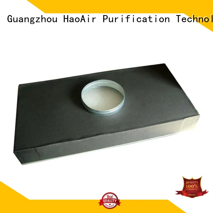 HAOAIRTECH hot sale terminal hepa filter with big air volume for air cleaner 1