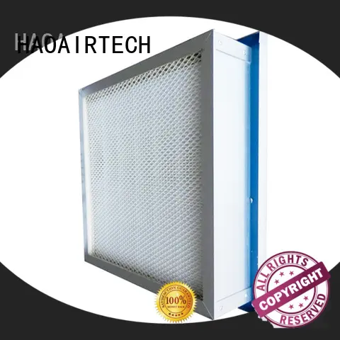 professional hepa filter h14 with flanger for air cleaner 1
