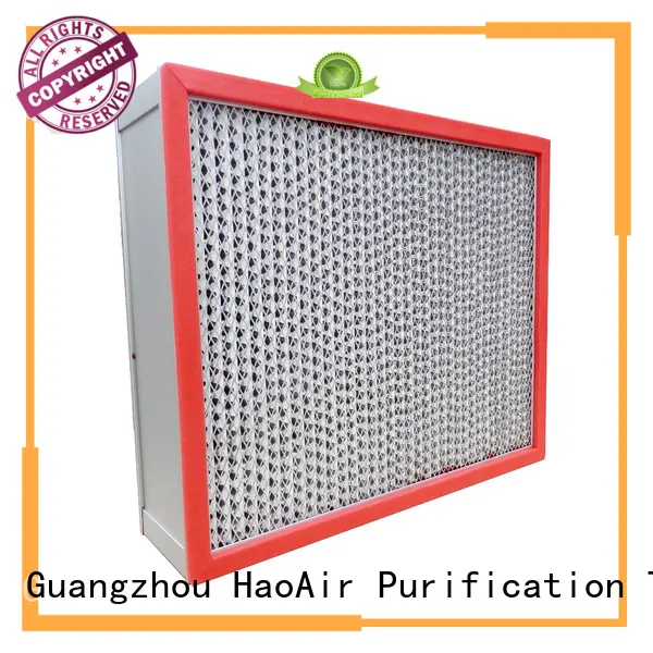 professional temperature filter manufacturer for spraying plant HAOAIRTECH 1