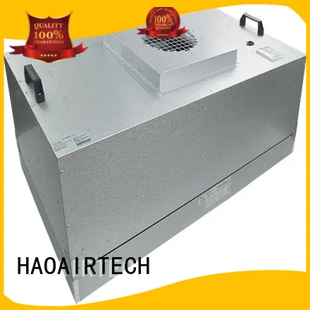 HAOAIRTECH high efficiency hepa fan filter unit good selling for clean room cell 1