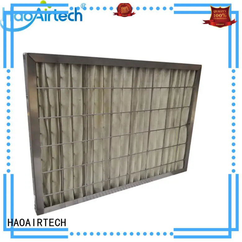 high efficiency hvac filters with alu frame for prefiltration HAOAIRTECH 1