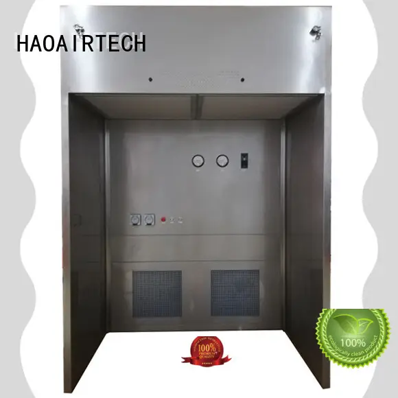 HAOAIRTECH plc controlled portable sampling booth good selling for biological pharmacy 1